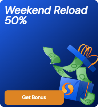 Wochenend-Reload 50 %: Bonus bis zu 200 €